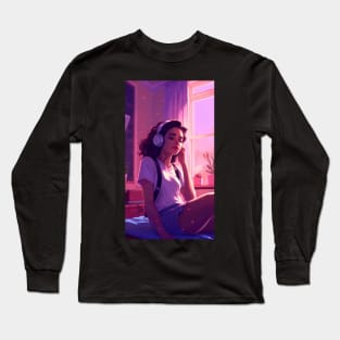 Lofi Girls Dreamscapes Long Sleeve T-Shirt